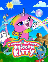 Rainbow Butterfly Unicorn Kitty